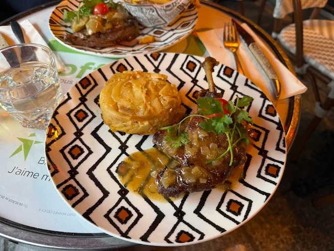 Confit de canard et pommes de terre