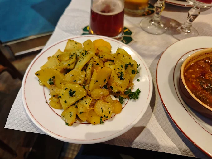 Pommes sautées et cassoulet maison